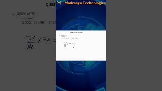 PERCENTAGE  TRICKS  QUANTITATIVE APTITUDE  PROBLEM SOLVING [upl. by Loren]