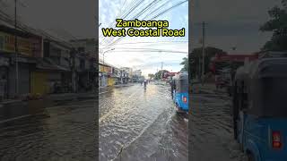 Zamboanga West Costal Road Floods [upl. by Cirle]