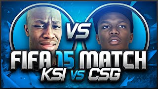 FIFA 15  KSI VS COMEDYSHORTSGAMER [upl. by Farwell576]