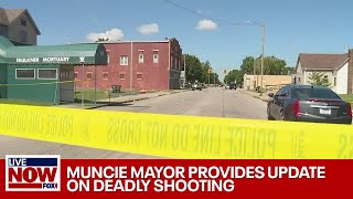 Muncie Mass Shooting Indiana town rocked with nearly 17 shot  LiveNOW from FOX [upl. by Acisse]