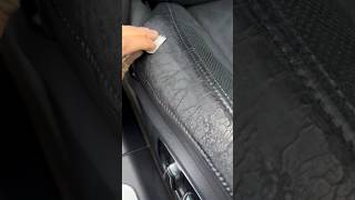 Restoring Aged Leather Seats Leather Reupholstery amp Restoratio [upl. by Llerrot]