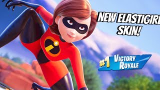 NEW ELASTIGIRL SKIN IN FORTNITE fortnite fortnitebattleroyale fortnitegameplay gamingvideos [upl. by Hintze]