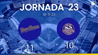 JORNADA 23 RESUMEN  Navegantes del Magallanes 11  Tiburones de La Guaira 10 2324 181123 [upl. by Ultann]