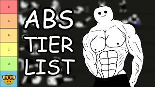 Abs Exercise Tier List Simplified [upl. by Leahcimrej]