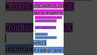 PROGRAMACION EJEMPLO DE ALGORITMO LENGUAJE C program algorithm C variables datos programacion [upl. by Jovi656]