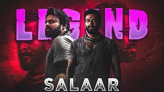 SALAAR EDIT😍REBEL STAR PRABHAS CLANDESTINA NEW😈ATTITUDE VIDEO whatsappstatusvideosalaaredit [upl. by Stranger]