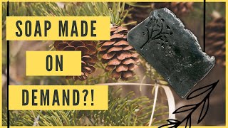 J D Bauer Botanicals Pine Tar Soap Review [upl. by Inoek]