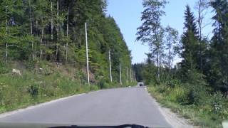 Driving in Romania Road 138 [upl. by Ahsiaa]