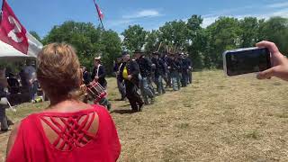 Battle of Gettysburg Reenactment 2024  Part 1  Union Army Arrival [upl. by Oza]