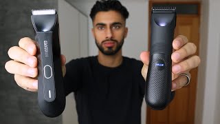 MANSCAPED 40 vs BALLS Trimmer V2 Honest Review [upl. by Naehgem840]