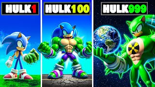 Upgrading to HULK Sonic in GTA 5 RP [upl. by Rinaldo]