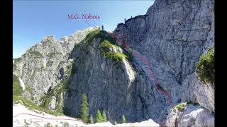 Rifugio Pellarini  Sella Nabois  Sentiero Chersi e Bivacco Mazzeni [upl. by Ecnahoy634]