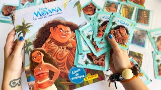 Álbum REVIEW 🌊🌺🌴 MOANA Panini 2016 [upl. by Enad]