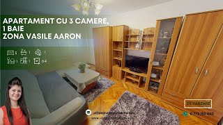 Apartament de vanzare in Sibiu decomandat cu 3 camere pivnita etaj 3 [upl. by Ahtiuqal]