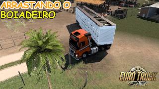 ETS2 BOIADEIRO O SOM DO RONCO VOLVO A MIL EURO TRUCK  MAPA RBR [upl. by Zurc]