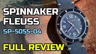 Spinnaker Fluess REVIEW Another Great 300 Dive Watch From Spinanker [upl. by Nahrut]