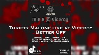 Thrifty Malone  Better Off live at Viceroy Gibraltar June 2024 [upl. by Arjan]