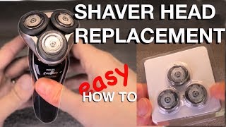 PHILIPS NORELCO SHAVER HEAD REPLACEMENT  HOW TO 4K [upl. by Mcmillan278]