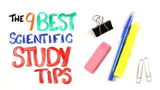 The 9 BEST Scientific Study Tips [upl. by Noemad]