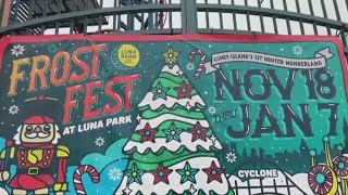 First ever Frost Fest coming to Coney Island [upl. by Chivers832]