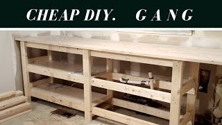 DIY CHEAP Cabinets Part 1 [upl. by Devlen]