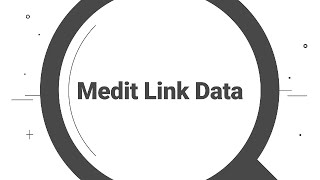 Medit Link Data Raw data  meditMesh [upl. by Burroughs]