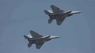 Two Israeli Air Force F15 Baz dogfighting over Tel Aviv April 12 2018 [upl. by Joline]