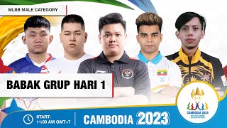 🔴Live  MLBB SEA Games Kategori Pria  Hari 1  Babak Grup [upl. by Spoor]