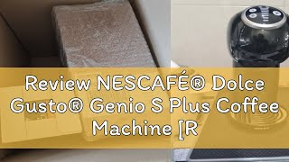 Review NESCAFÉ® Dolce Gusto® Genio S Plus Coffee Machine RED  BLACK [upl. by Sewell656]