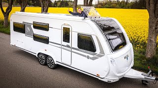 Test Knaus Südwind 650 UDF Scandinavian 2020 Knaus Topmodel [upl. by Htebazila]