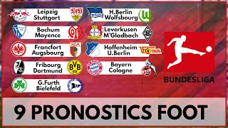 9 Pronostics Foot Bundesliga22082021 [upl. by Caty25]