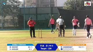 SALAR JUNG YOUNG MOMEDIAN CRICKET CLUB VS BOMBAY GYMKHANA [upl. by Pollak212]