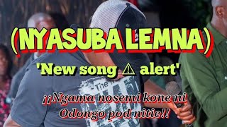 ODONGO SWAG  NYASUBA LEMNANew song ⚠OTHEO JAKAMANGA [upl. by Tiat]