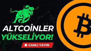 Canlı 🔴 Hangi Altcoinler Yükselebilir BTC amp Altcoin Analiz  Kripto Sohbetleri [upl. by Elfreda392]