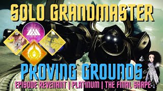 Solo Grandmaster Proving Grounds with Rimecoat Raiment and Leviathans Breath  Warlock  Destiny 2 [upl. by Winter]