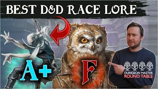 Which Playable Race has useful LORE for players and DMs DMRoundtable [upl. by Nolyag]