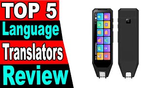 TOP 5 Best Language Translators Review 2024 [upl. by Nikolaus]