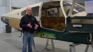 Airframe Components Piper Wing Carrythru Inspection and Repairs [upl. by Nosnar]