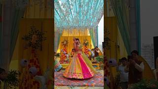 Madhaniya  Bride Solo  Dance Performance  Indian wedding  Sangeet Dance Handi Function shorts [upl. by Scever]