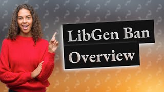 Which countries banned LibGen [upl. by Surtimed]