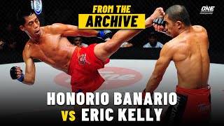 Honorio Banario vs Eric Kelly  ONE Championship Full Fight  February 2013 [upl. by Encratis51]