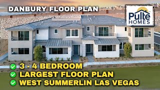 MODERN TOWNHOMES LAS VEGAS 510k  The Danbury at Monument at Reverence by Pulte Homes [upl. by Erbes350]