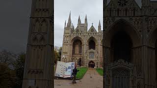 Peterborough Cathedral England 🏴󠁧󠁢󠁥󠁮󠁧󠁿 1205pm 29 Oct 2024 [upl. by Ayidan]