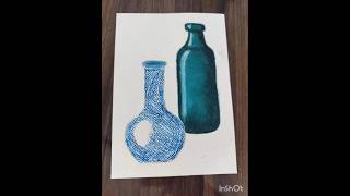 still life objects with oil pastel colour oilpastel stilllife drawing colors [upl. by Licastro]