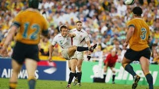 Jonny Wilkinsons drop goal to win Rugby World Cup 2003 [upl. by Anirrehs478]