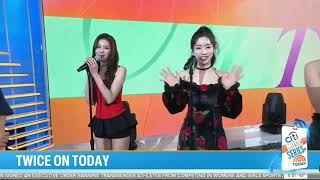 TWICE ON THE TODAY SHOW  I GOT YOU [upl. by Neelear909]