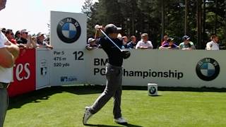 Matthew Fitzpatrick golf swing Driver faceon BMW PGA Wentworth May 2017 [upl. by Corine759]