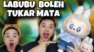 AKU ADA LABUBU YANG BOLEH TUKAR MATA😳🤯 COMEL ATAU SERAM [upl. by Ward]