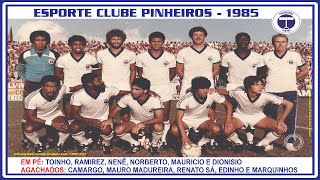 Esporte Clube Pinheiros 0x0 Londrina  Campeonato Paranaense 1985  2ª Fase  1º Turno  1ª Rodada [upl. by Anigar]