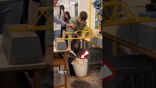 Prof Challenge his student to make a structure that can hold a bucket 😱🫡 respect shorts ytshorts [upl. by Atinrehs58]